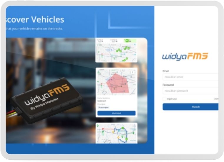 Dashboard Widya FMS