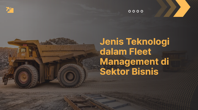 Diagram Komponen Utama Sistem Telematika untuk Manajemen Armada.