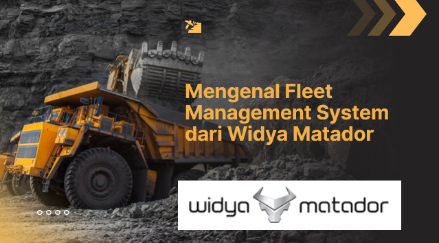 Dashboard sistem manajemen armada Widya Matador menampilkan pemantauan kendaraan secara langsung dan analisis data operasional perusahaan