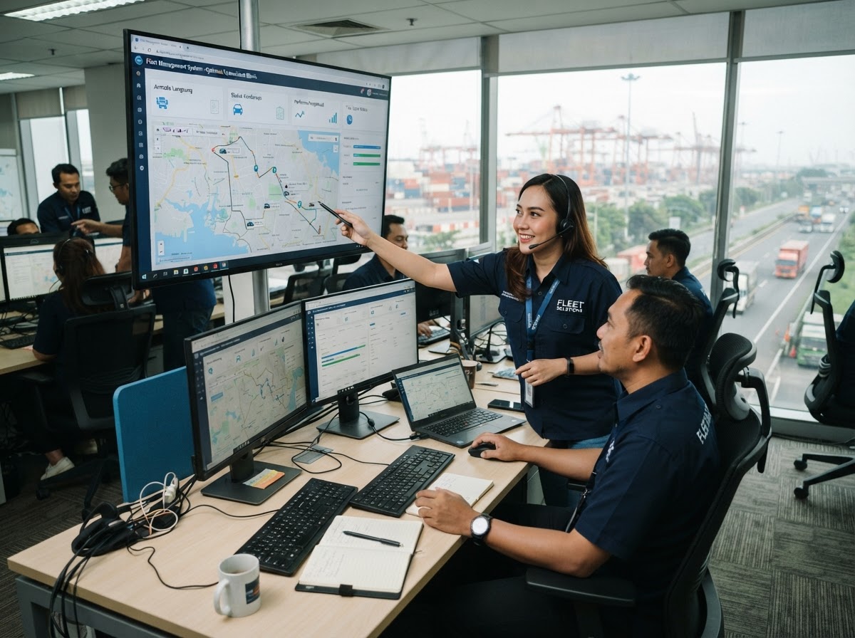 Cara Maksimalkan Fleet Management System Bisnis Anda