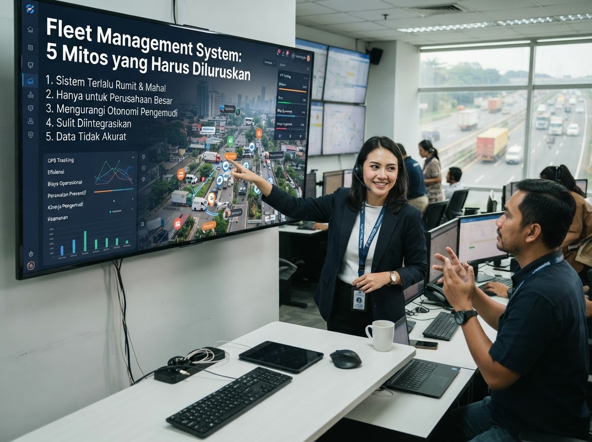 Fleet Management System: 5 Mitos yang Harus Diluruskan