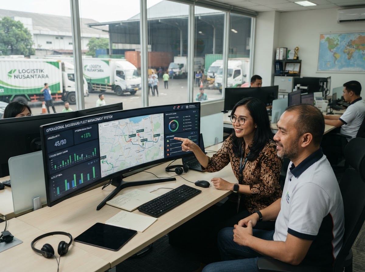 Mengatasi Tantangan Armada dengan Fleet Management System